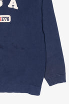 Vintage Navy Blue USA Sweatshirt (2000s)