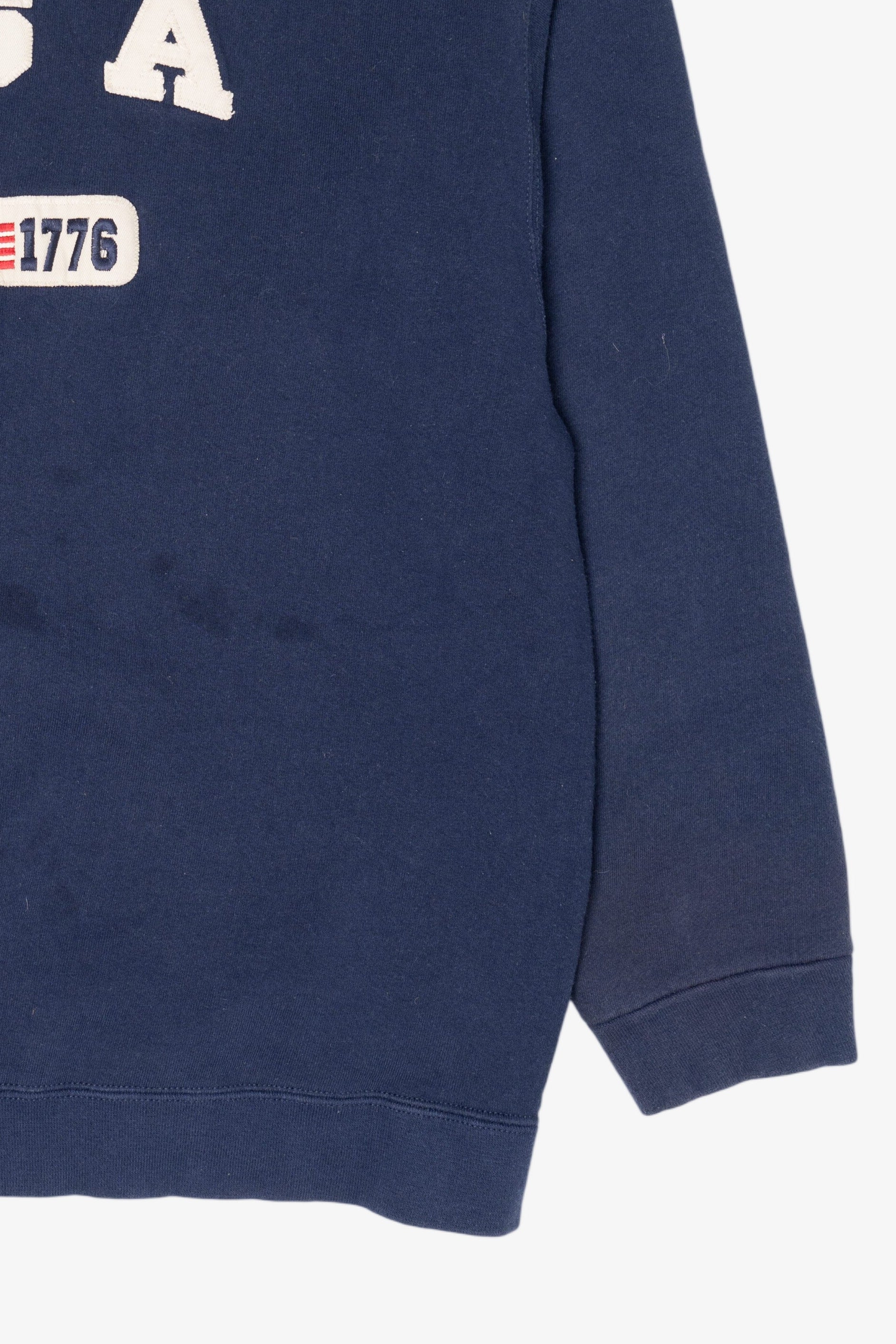 Vintage Navy Blue USA Sweatshirt (2000s)