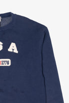 Vintage Navy Blue USA Sweatshirt (2000s)