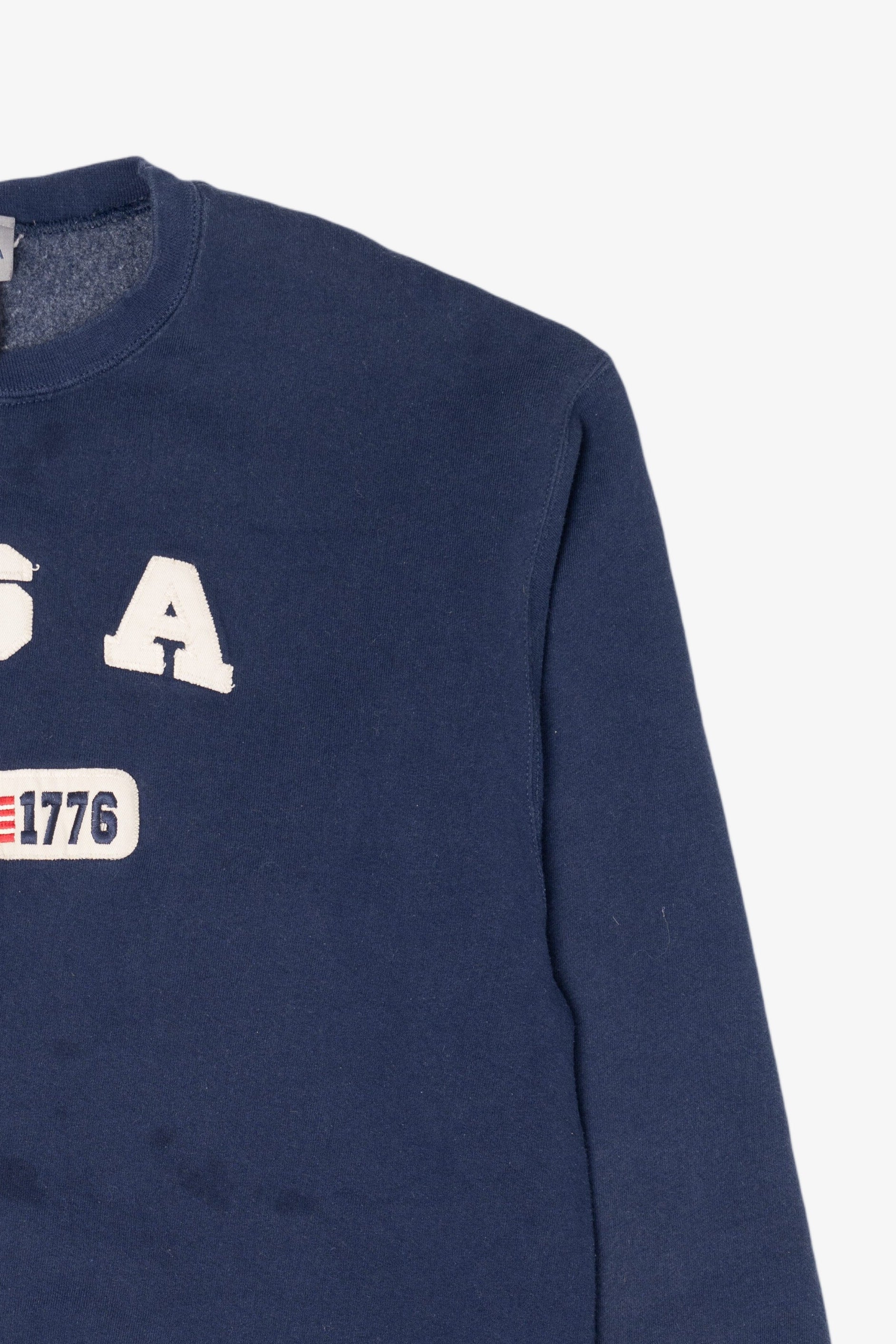 Vintage Navy Blue USA Sweatshirt (2000s)