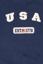 Vintage Navy Blue USA Sweatshirt (2000s)