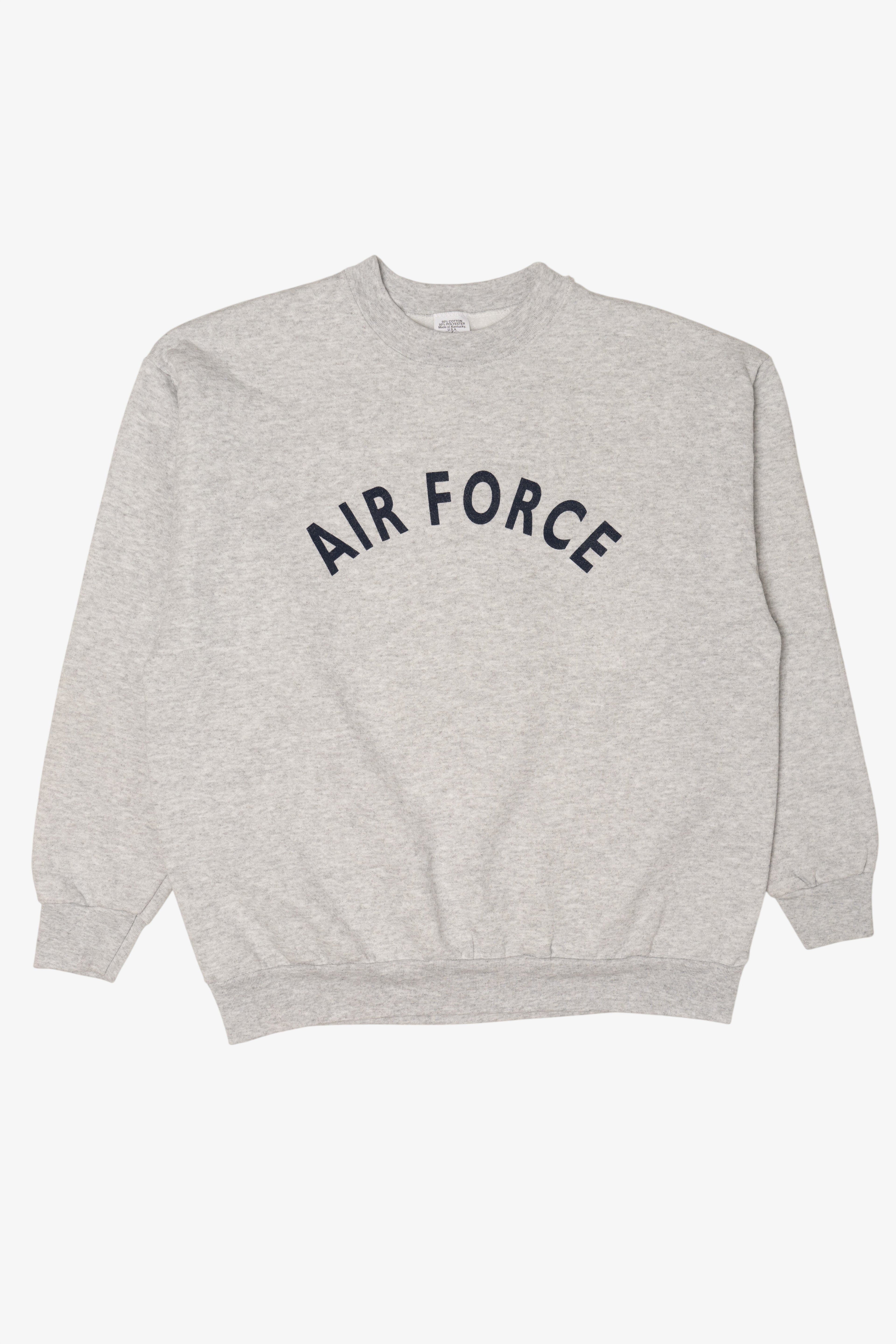 Vintage Light Gray US Air Force Sweatshirt (1990s)