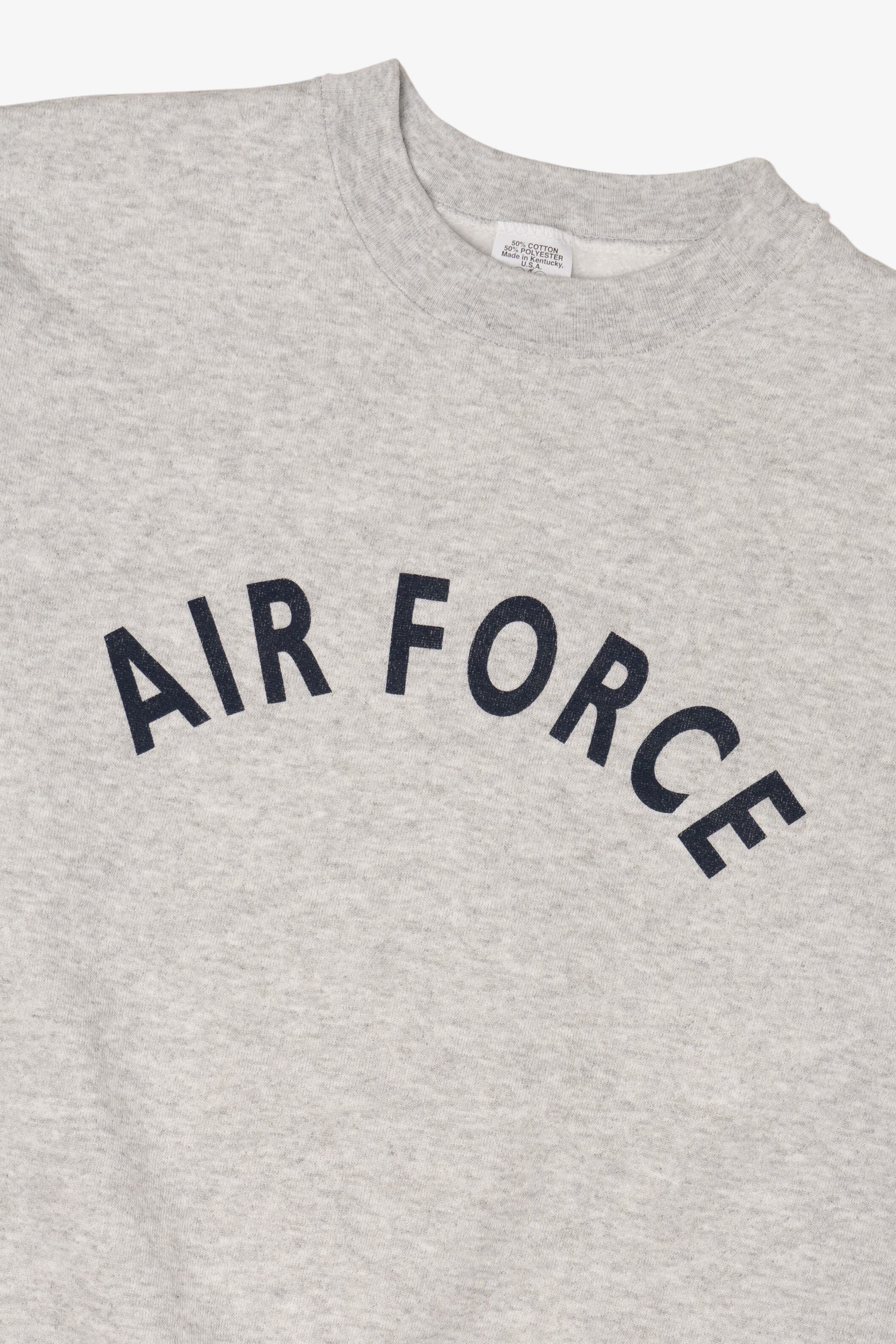 Vintage Light Gray US Air Force Sweatshirt (1990s)