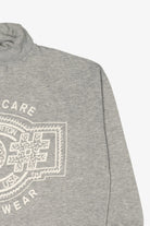Vintage Gray ID# Easy Wear Easy Care Turtleneck Sweatshirt (1990s)