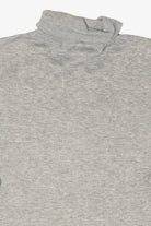 Vintage Gray ID# Easy Wear Easy Care Turtleneck Sweatshirt (1990s)