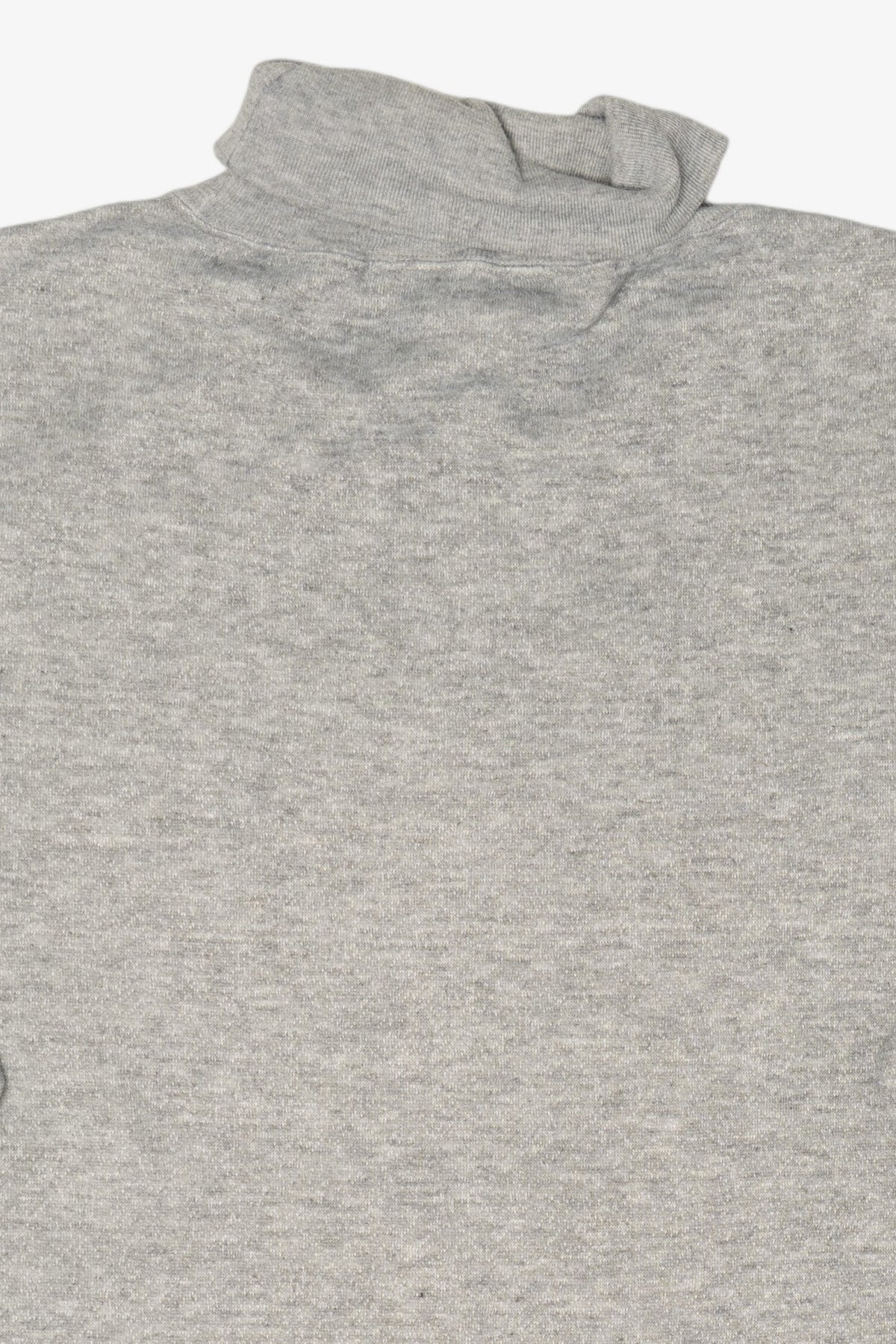 Vintage Gray ID# Easy Wear Easy Care Turtleneck Sweatshirt (1990s)