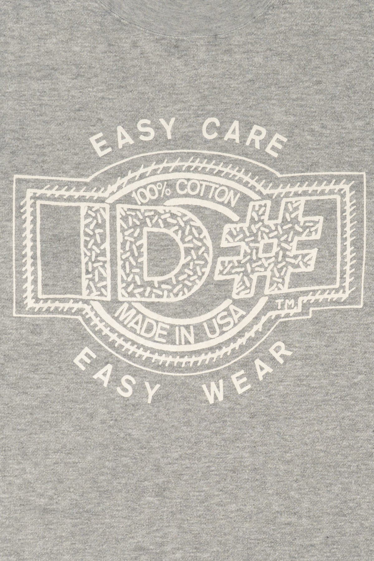 Vintage Gray ID# Easy Wear Easy Care Turtleneck Sweatshirt (1990s)