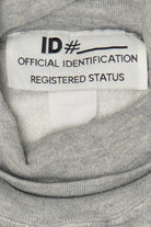 Vintage Gray ID# Easy Wear Easy Care Turtleneck Sweatshirt (1990s)