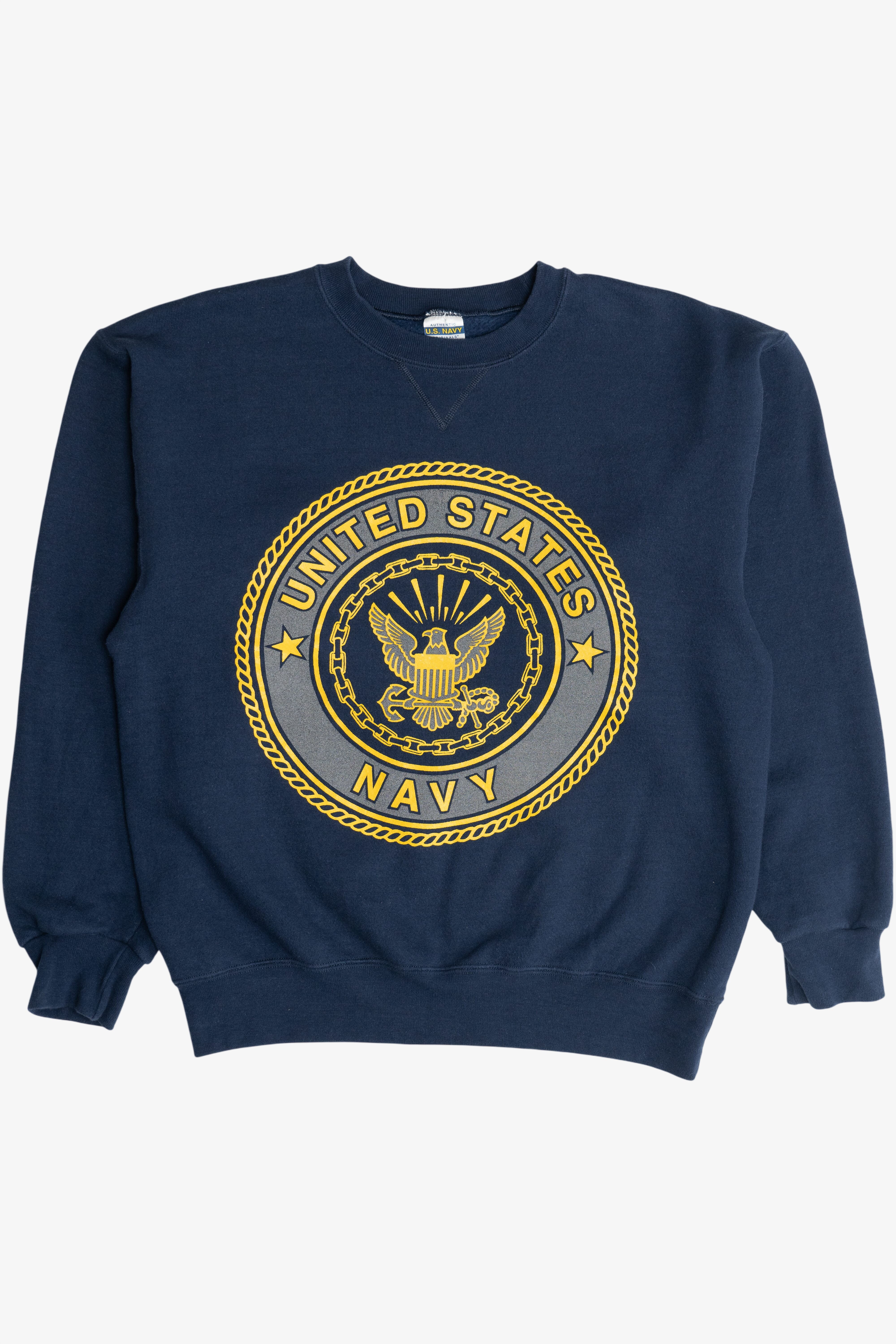 Vintage United States Navy Reflective Print Sweatshirt (2000s)
