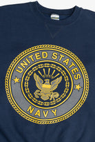 Vintage United States Navy Reflective Print Sweatshirt (2000s)
