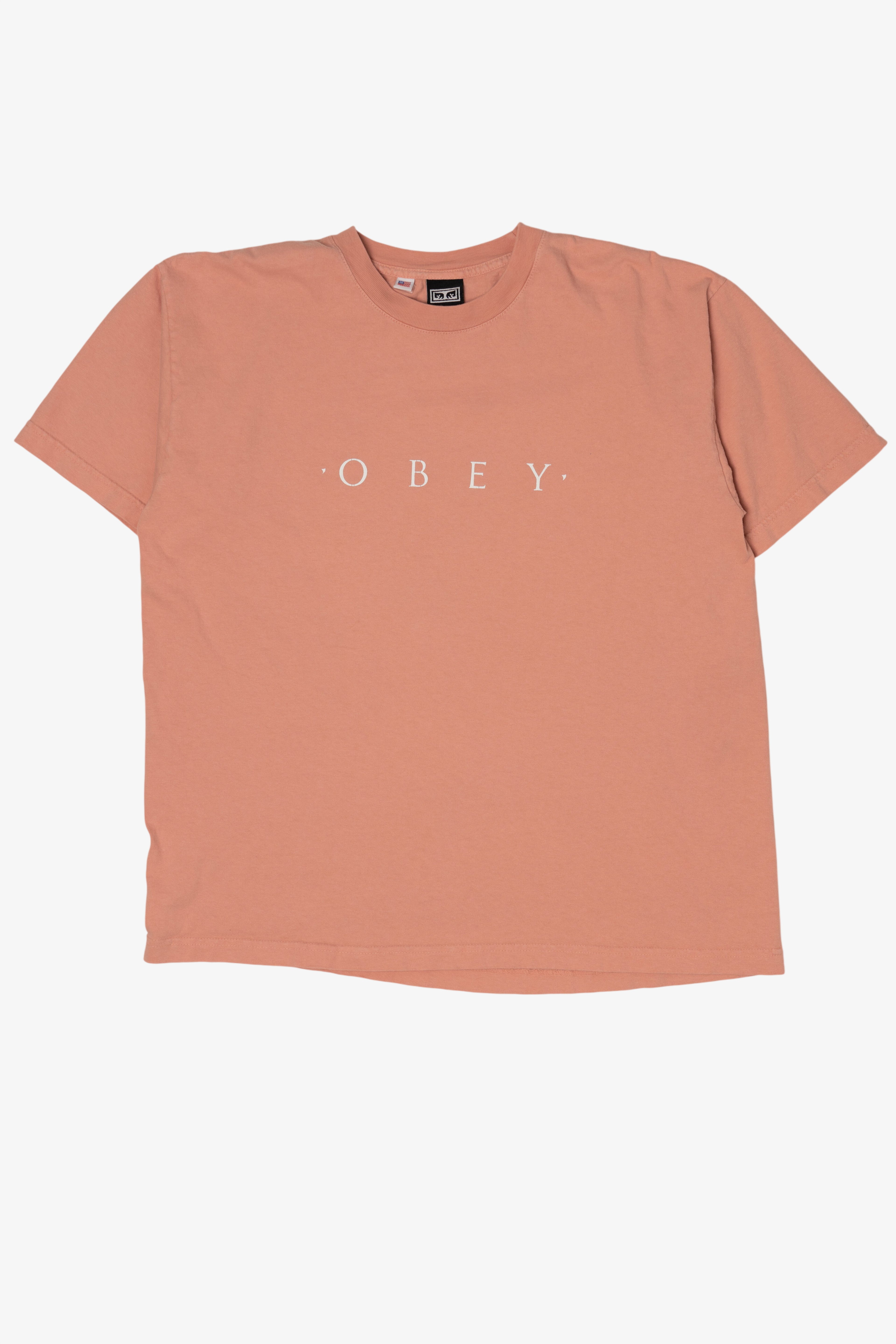 Salmon Obey T-Shirt