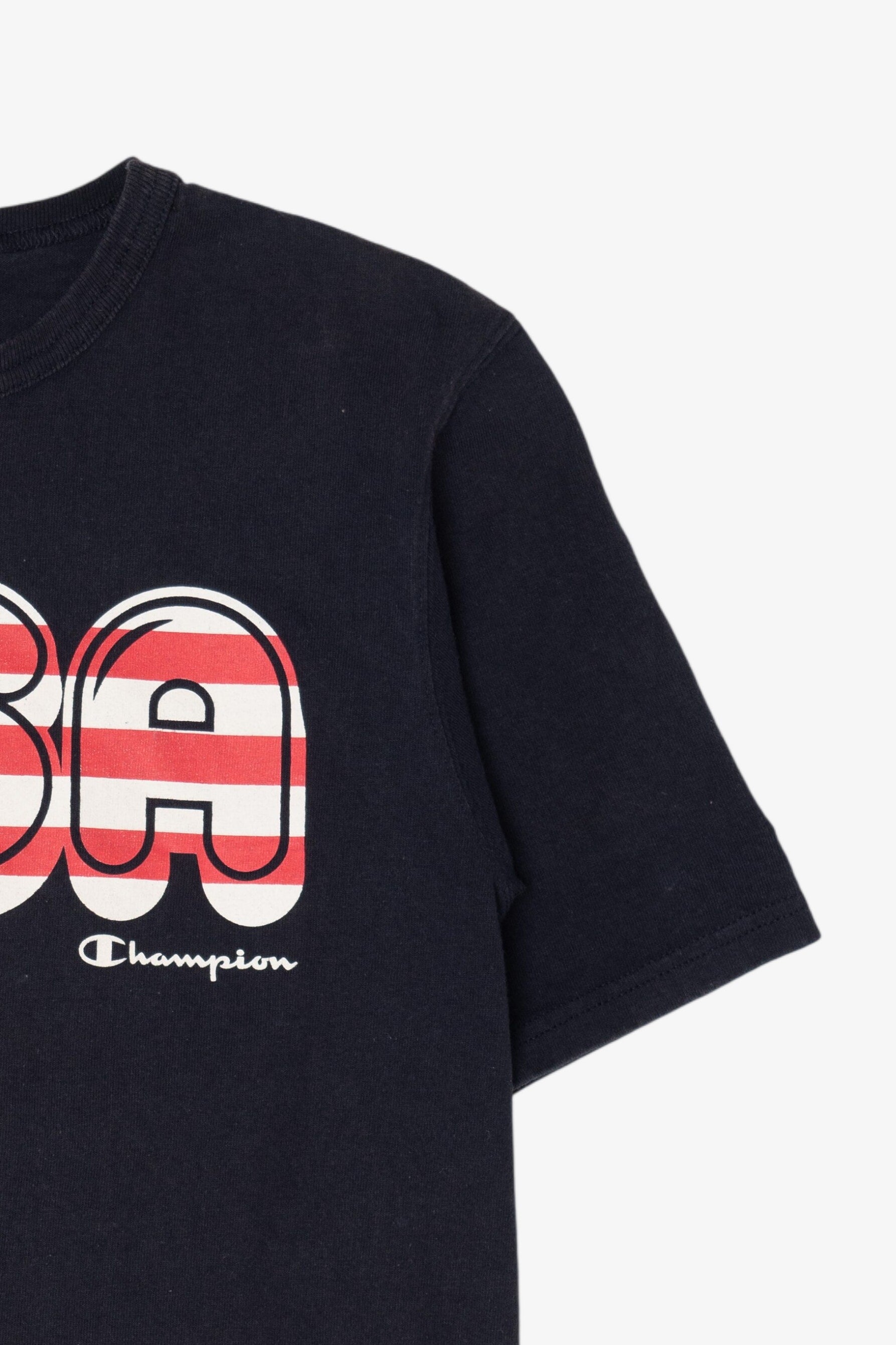 Vintage Navy Blue "USA" Champion T-Shirt (2000s)