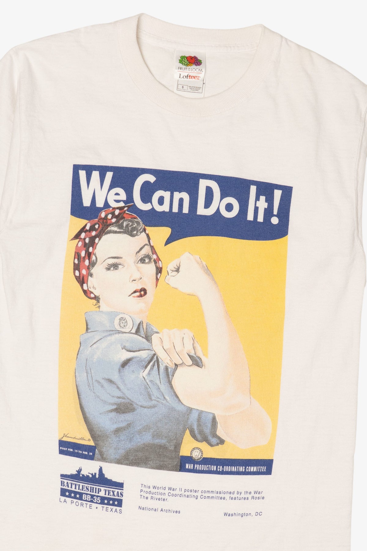 Vintage "We Can Do It" Rosie The Riveter T-Shirt (1990s)