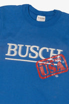 Vintage Blue Busch USA Single Stitch T-Shirt (1980s)