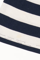 Vintage Striped Navy Blue Nautical T-Shirt (1990s)