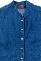 Blue Denim Vest