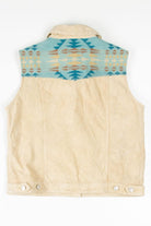 Vintage Pendleton Leather & Wool Vest