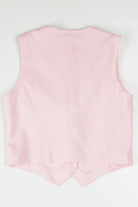 Vintage Pink Button Vest