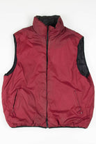 Stained Reversible Puffed Vest