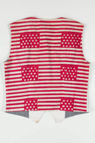 Iron-On Cowgirl USA Vest