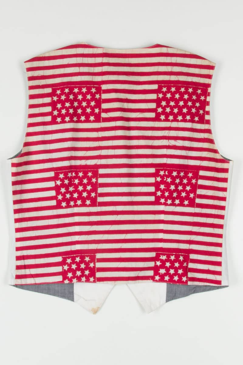 Iron-On Cowgirl USA Vest