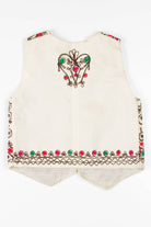 Yarn Embroidered Vest