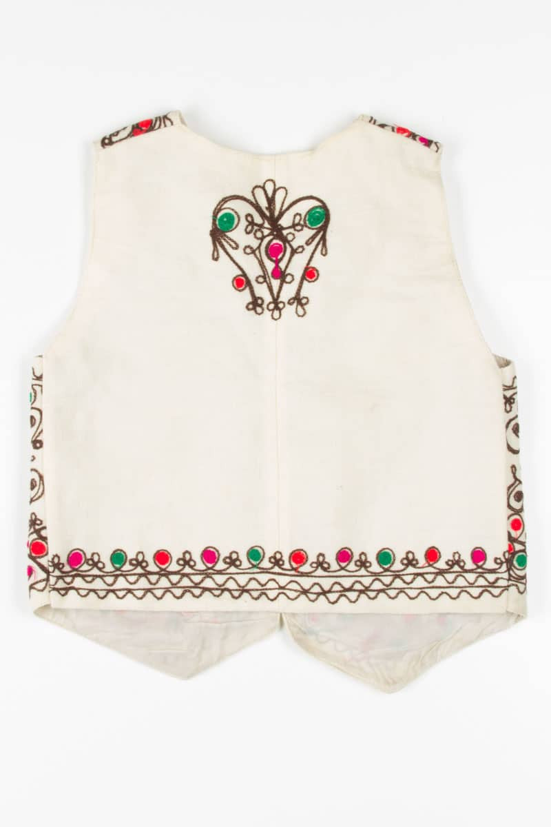 Yarn Embroidered Vest