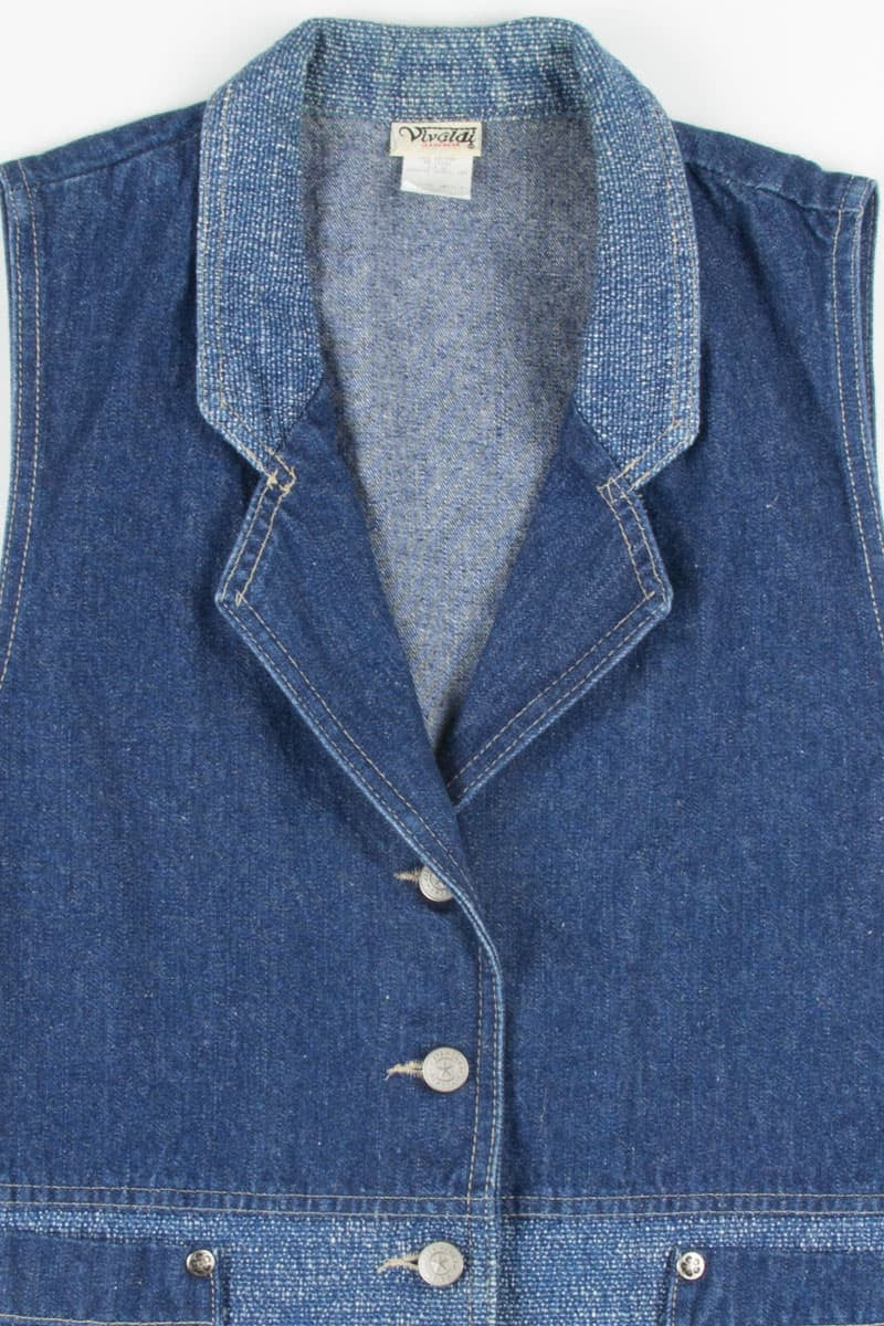 Tailored Denim Vest