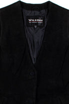 Black Suede Vest 2