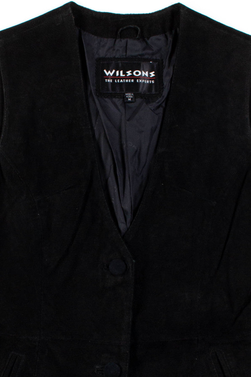 Black Suede Vest 2