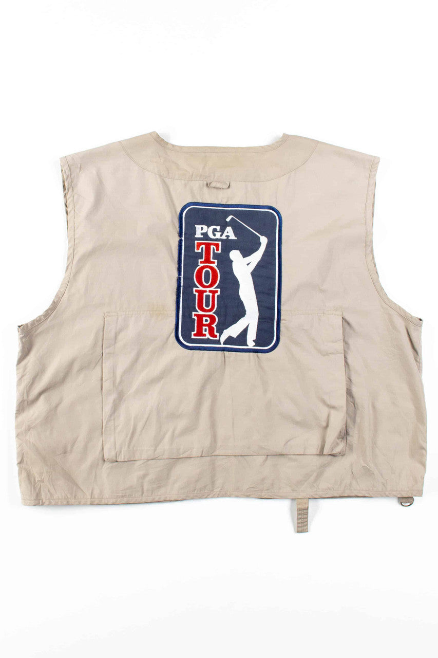 Tan PGA Tour Vest