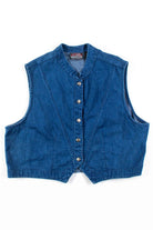 Blue Denim Vest