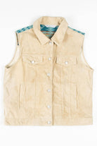 Vintage Pendleton Leather & Wool Vest