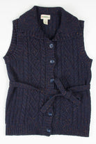 Cable Knit Sweater Vest