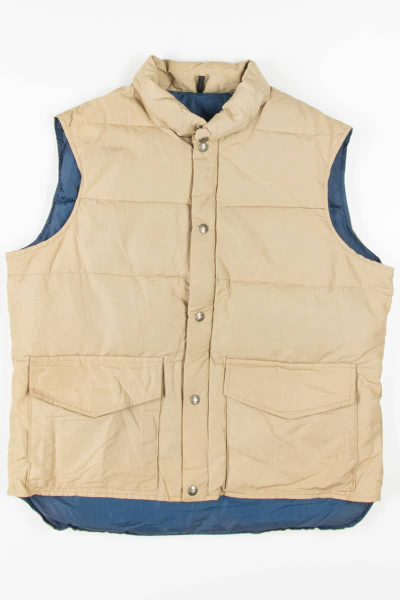 Tan Woolrich Down Vest 1