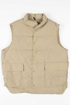 Tan Woolrich Down Vest