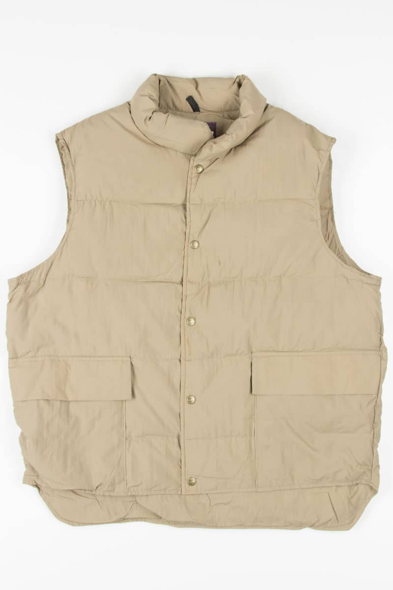 Tan Woolrich Down Vest