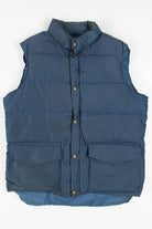 Navy L.L. Bean Down Vest
