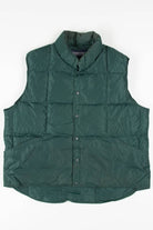 Forest Green Lands' End Down Vest
