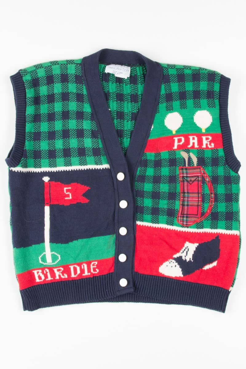 Vintage Golf Sweater Vest