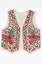 Yarn Embroidered Vest