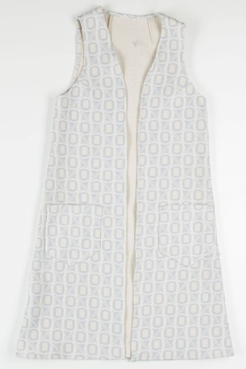 Geometric Long Vest