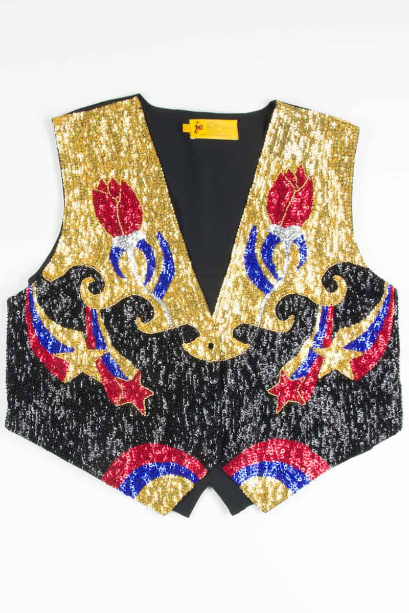 Beaded Circus Vest