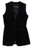 Black Suede Vest 2