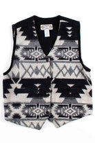 Black & White Southwestern Vest
