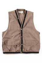 Brown Snap Hunting Vest