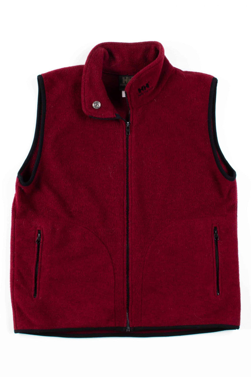 Red Fleece Vest