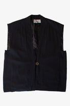 Vintage Black Silk Vest (2000s)