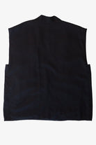 Vintage Black Silk Vest (2000s)