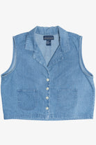 Vintage Herman Geist Lightweight Cotton Sleeveless Top (1990s)